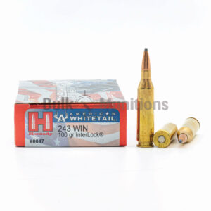 243 Win - 100 gr SP - Hornady Whitetail (8047) - 200 Rounds