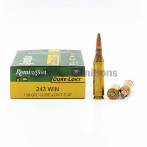 243 Win - 100 gr SP - Remington Core-Lokt (R27802) - 200 Rounds