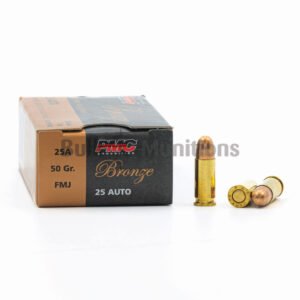 25 ACP - 50 gr FMJ - PMC (25A) - 1000 Rounds