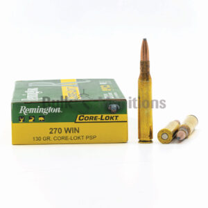 270 Win - 130 gr Core-LOKT PSP - Remington (R270W2-27808) - 200 Rounds