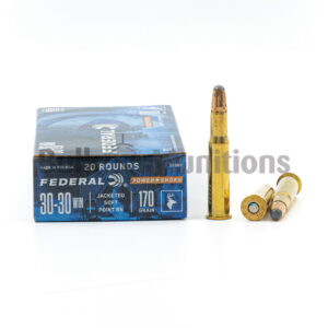 30-30 Win - 170 gr SP RN - Federal Power-SHOK (3030B) - 200 Rounds