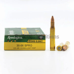 30-06 Sprg - 125 gr SP - Remington (21401-R30061) - 200 Rounds