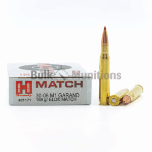 30-06 Sprg - 168 gr ELD-M - Hornady M1 Garand (81171) - 200 Rounds