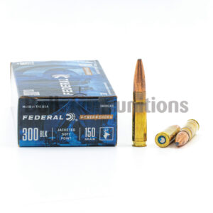 300 AAC Blackout - 150 gr JSP - Federal Power-Shok (300BLKB) - 200 Rounds