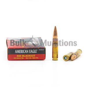 300 AAC Blackout - 150 gr FMJ - Federal American Eagle (AE300BLK1) - 500 Rounds