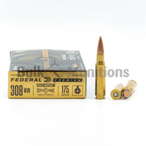 308 Win - 175 gr OTM - Federal Gold Medal (GM308OTM2) - 200 Rounds