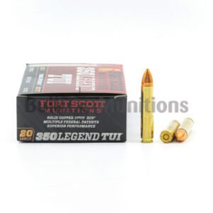 350 Legend - 125 gr TUI - Ft Scott Munitions (350-125-SCV) - 200 Rounds