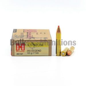 350 Legend - 165 gr FTX - Hornady (81197) - 200 Rounds
