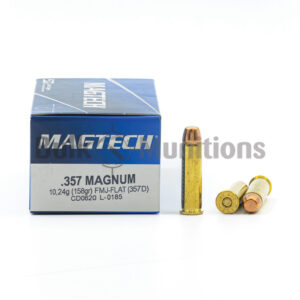 357 Mag - 158 gr FMJ-FN - Magtech (357D) - 1000 Rounds