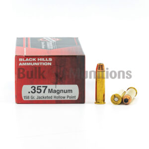 357 Mag - 158 gr JHP - Black Hills (D357N3) - 500 Rounds