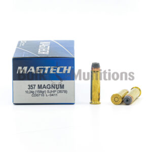357 Mag - 158 gr SJHP - Magtech (357B) - 1000 Rounds