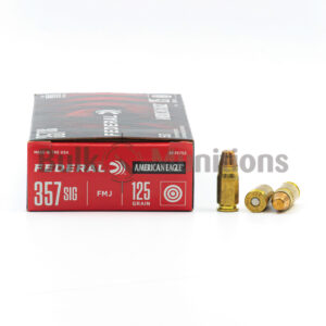 357 Sig - 125 gr FMJ - Federal (AE357S2) - 1000 Rounds