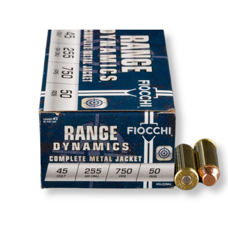 45 Long Colt - 225 Gr CMJ - Fiocchi (45LCCMJ) - 500 Rounds