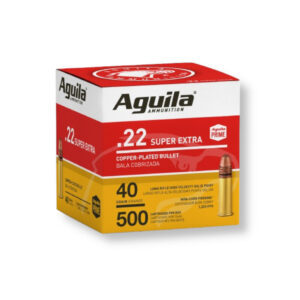 Aguila 1B221115 22 LR 40 Grain HV SP Ammo