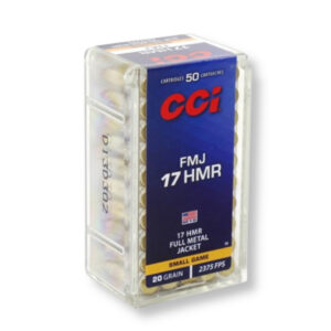 CCI 55 17 HMR 20 Grain FMJ Ammo