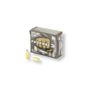 Federal Personal Defense PD25P1 25 ACP 45 Grain HP Ammo