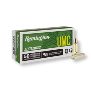 Remington UMC R20015 30 Super Carry 100 Grain FMJ Ammo