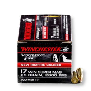 Winchester S17W25 17 WSM 25 Grain Polymer Tip Ammo