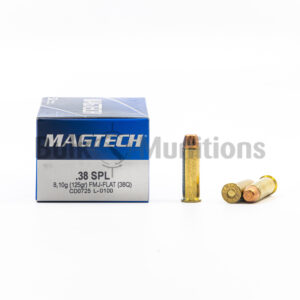 38 Special - 125 gr FMJ FN - Magtech (38Q) - 1000 Rounds
