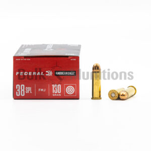 38 Special - 130 gr FMJ - Federal American Eagle (AE38K) - 1000 Rounds