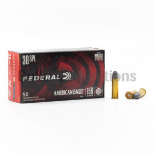 38 Special - 158 gr. LRN - Federal American Eagle (AE38B) - 1000 Rounds