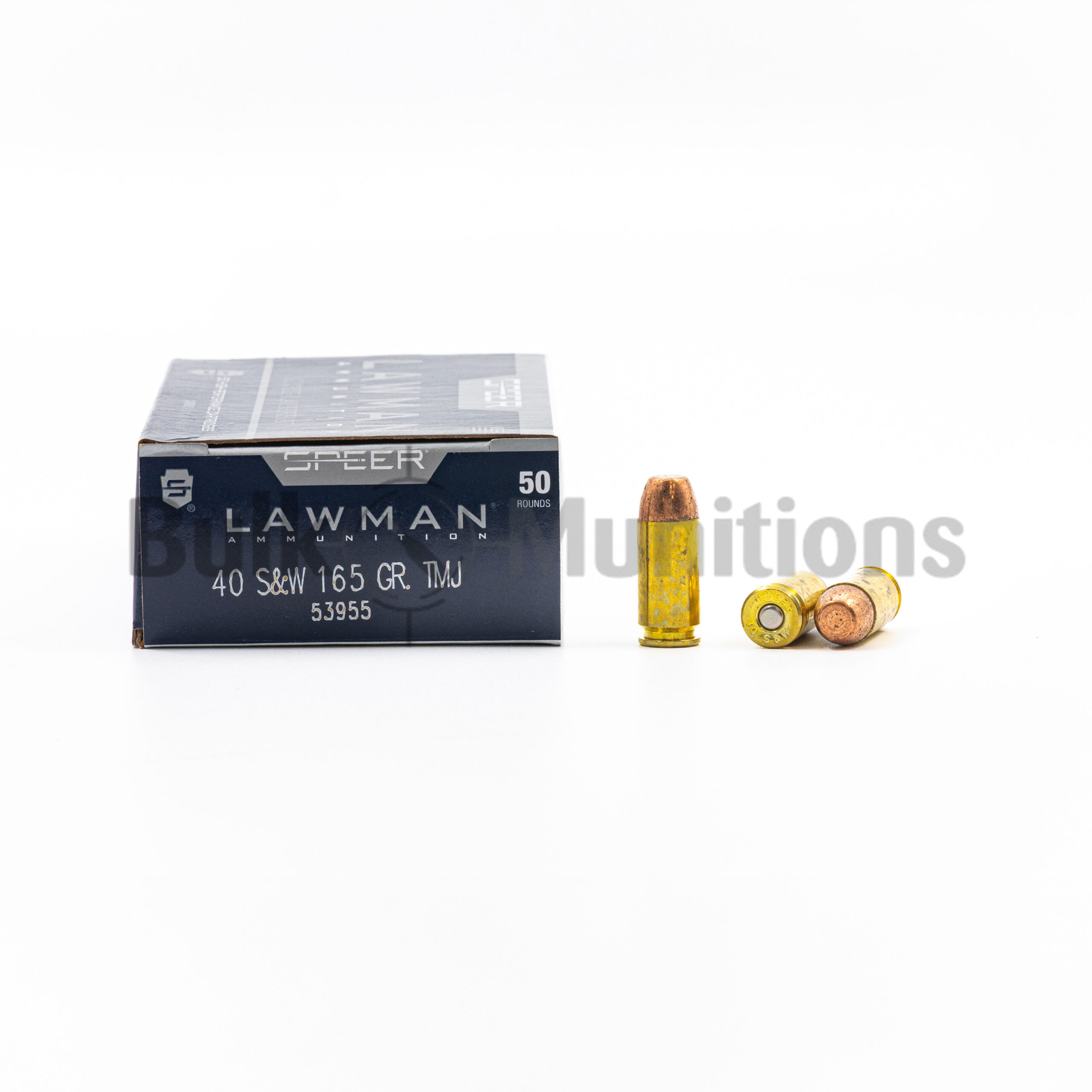 40 SW - 165 gr TMJ - Speer Lawman (53955) - 1000 Rounds