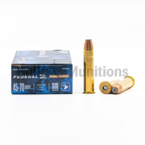 45-70 Govt - 300 gr JSP - Federal Power-Shok (4570AS) - 200 Rounds