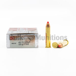 45-70 Govt - 325 gr FTX - Hornady (82747) - 200 Rounds