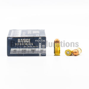 45 ACP - 230 gr FMJ - Fiocchi (45A500) - 500 Rounds