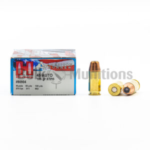 45 ACP - 185 gr XTP - Hornady (90904) - 200 Rounds