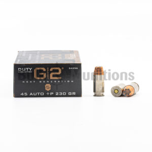 45 ACP - 230 gr JHP +P - Speer Gold Dot G2 (54256) - 1000 Rounds
