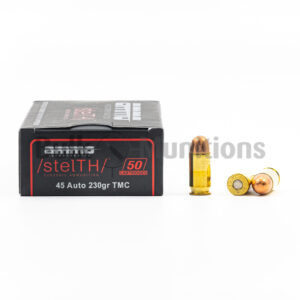 45 ACP - 230 gr TMC - Ammo Inc stelTH (45230TMC-STL) - 1000 Rounds