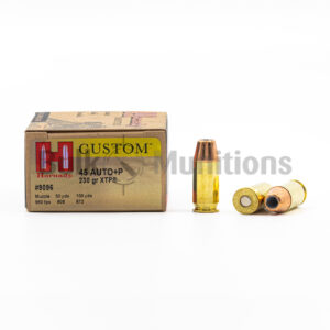 45 ACP - 230 gr XTP +P - Hornady (9096) - 200 Rounds