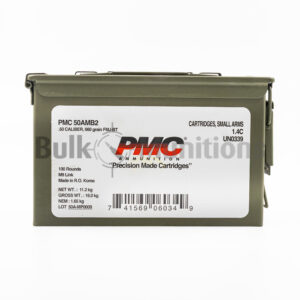 50 BMG - 660 gr FMJ - PMC (50A M/B) - Linked in M2A1 Ammo Can - 100 Rounds