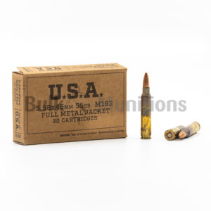 5.56x45mm - 55 gr FMJ M193 - Winchester (SGM193KW) - 1000 Rounds