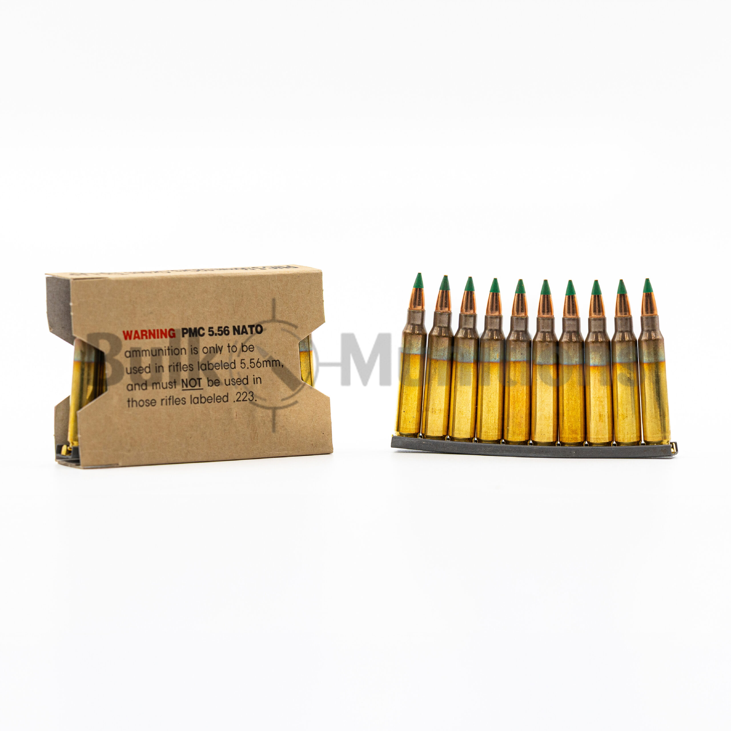 5.56x45mm - 62 gr FMJ M855 - PMC (5.56K MB) - M2A1 Ammo Can - 840 Rounds