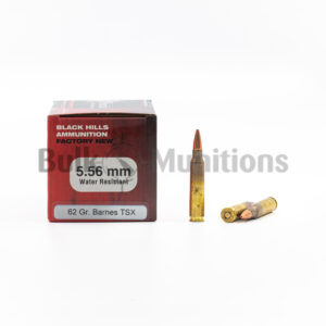 5.56x45mm - 62 gr TSX - Black Hills (D556N18) - 500 Rounds