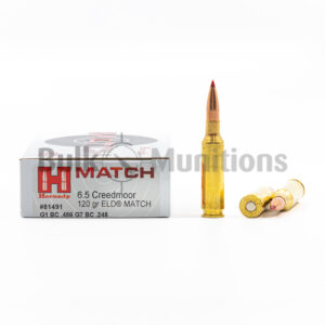 6.5 Creedmoor - 120 gr ELD Match - Hornady (81491) - 200 Rounds