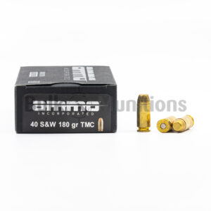 40 SW - 180 gr TMC - Ammo Inc (40180TMC-A50) - 1000 Rounds