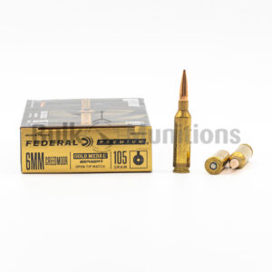 6mm Creedmoor - 105 gr Berger Hybrid - Federal (GM6CRDBH1) - 200 Rounds