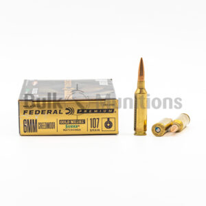 6mm Creedmoor - 107 gr MatchKing BTHP - Federal (GM6CRDM1) - 200 Rounds