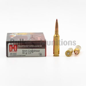 6mm Creedmoor - 90 gr CX - Hornady (813944) - 200 Rounds