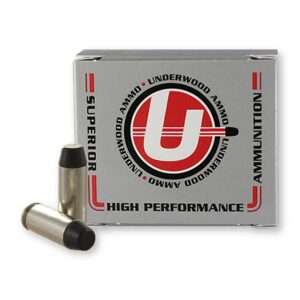 10mm Auto - 200 gr Hard Cast Flat Nose - Underwood Ammo (UA248) - 200 Rounds