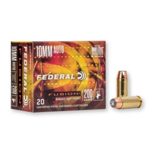 10mm Auto - 200 gr SP - Federal Fusion (F10FS1) - 200 Rounds