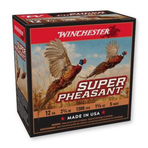 12 Ga - 2.75" 1-3/8 oz #5 Shot - Winchester Super Pheasant (X12PH5) - 250 Rounds