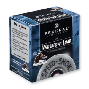 20 Ga - 2.75" 3/4 oz #4 Steel Shot - Federal Speed-Shok (WF2084) - 250 Rounds