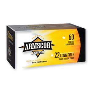 22 LR - 36 gr HV HP - Armscor (50015PH) - 5000 Rounds