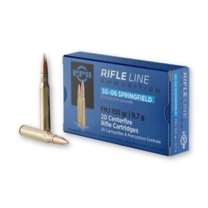 PPU PP3006G 30-06 Springfield 150 Grain FMJ M1 Garand Ammo