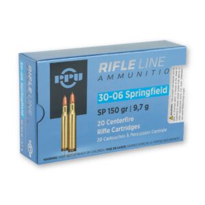 PPU PP30061 30-06 Springfield 150 Grain PSP Ammo