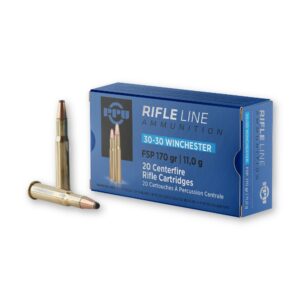 PPU PP30302 30-30 Win 170 Grain Flat Soft Point Ammo